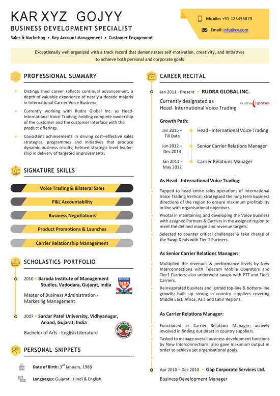 ATS Optimized Resume Template | 100% Editable | Download Now