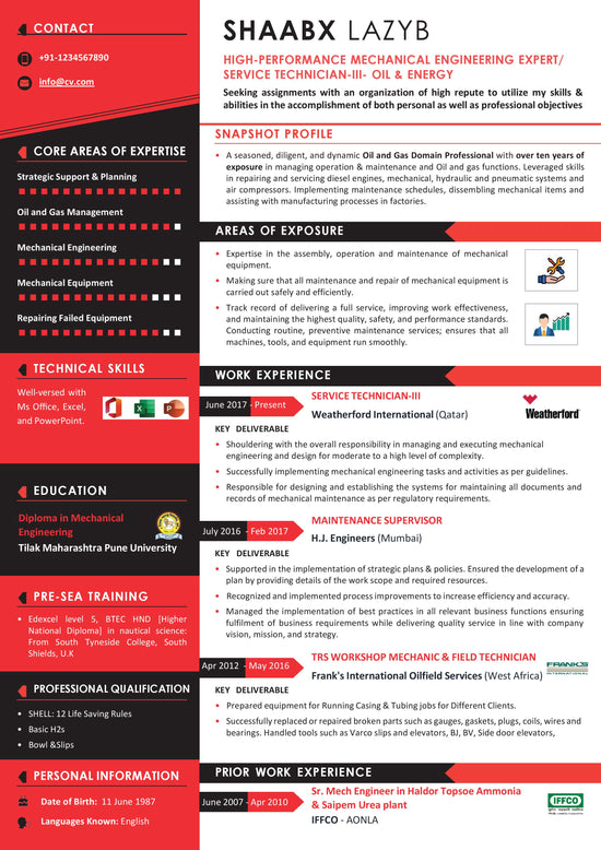 Download ATS Resume | Word Format | Resume Template