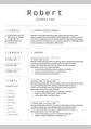 Two Page Resume Template | ATS Optimized | Download Now